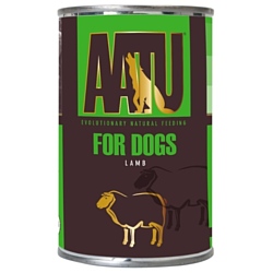 AATU (0.4 кг) 1 шт. For Dogs canned Lamb