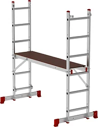 Лестница Новая высота NV 1415 помост 6 ступеней Лестница Новая высота NV 1415 помост 6 ступеней