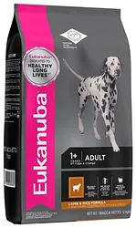 Eukanuba (12 кг) Adult Dry Dog Food For all Breeds Lamb & Rice