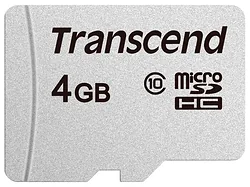Карта памяти Transcend microSDHC 300S 4GB