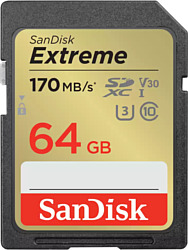 SanDisk Extreme SDXC SDSDXV2-064G-GNCIN 64GB