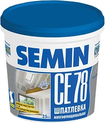 Шпатлевка Semin СЕ 78 universal (25 кг, синяя крышка)