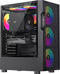 Корпус для компьютера XASTRA A302 4FRGB (черный) Корпус для компьютера XASTRA A302 4FRGB (черный)
