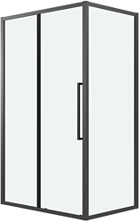 Душевой уголок Grossman Cosmo 130x90x195 120.K33.02.1390.21.00 (черный матовый/стекло прозрачное)