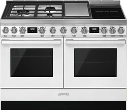 Комбинированная плита Smeg CPF120IGMPWH Комбинированная плита Smeg CPF120IGMPWH