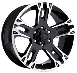 Ultra Wheel 234-235 Maverick 8x17/6x135 D87 ET25 Gloss Black/Diamond Cut