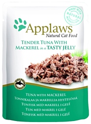Applaws Cat Pouch Tender Tuna with Mackerel in a tasty jelly (0.07 кг) 16 шт.