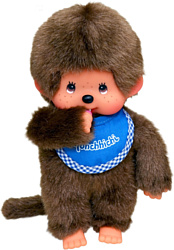 Monchhichi Мальчик в синем слюнявчике 255040