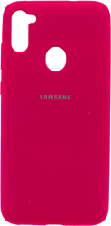 EXPERTS Original Tpu для Samsung Galaxy A11/M11 с LOGO (неоново-розовый)