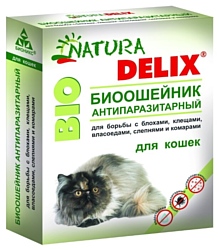 Бионикс ошейник от блох и клещей Natura Delix Bio для кошек