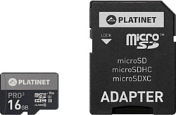 Platinet PMMSD16UIII 16GB + SD adapter