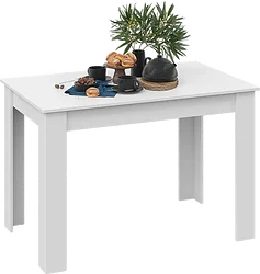 Кухонный стол Трия Промо тип 2 (белый/белый)