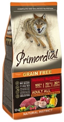 Primordial (12 кг) Grain Free Adult All Breed Buffalo Mackerel