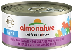 Almo Nature (0.07 кг) 1 шт. HFC Adult Cat Light Sea Bream with potatoes