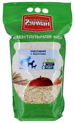 Четвероногий Гурман Рисовые хлопья с фруктами для собак (2.7 кг)
