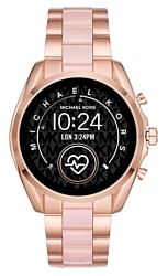 MICHAEL KORS Access Bradshaw 2 Rose Gold-Tone and Acetate