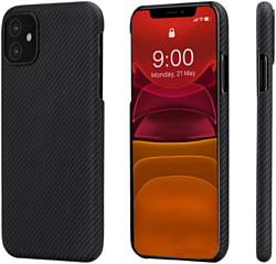 Pitaka Air Case для iPhone 11 Pro (twill, черный/серый)