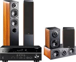 Домашний кинотеатр Yamaha RX-V4A + Indiana Line Nota 550 X + Nota 240 X + Nota 740 X Домашний кинотеатр Yamaha RX-V4A + Indiana Line Nota 550 X + Nota 240 X + Nota 740 X