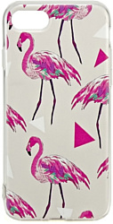 Case Print для Apple iPhone 7/8 (фламинго)