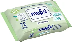 Салфетки влажные Mepsi Алое вера 0158, 72 шт Салфетки влажные Mepsi Алое вера 0158, 72 шт