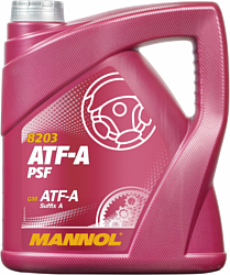 Трансмиссионное масло Mannol ATF-A PSF 4л