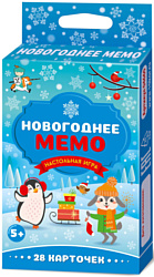 Настольная игра для детей Десятое королевство Новогоднее МЕМО 04660