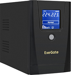 Источник бесперебойного питания ExeGate SpecialPro Smart LLB-1000.LCD.AVR.1SH.2C13 EX292787RUS