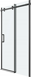 Душевая дверь Grossman Classic 130x195 100.K33.04.130.21.00 130x195 (черный матовый/стекло прозрачное)