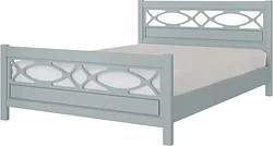 Кровать Bravo Мебель Лоренса 160x200 (антрацит)