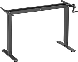 Подстолье для работы стоя ErgoSmart Manual Desk Light (черный)