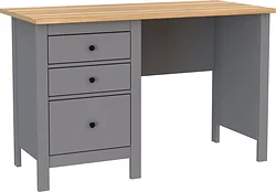 Офисный стол Mio Tesoro Сага 120x56 2.08.06.160.15 (серый/ясень)