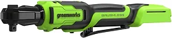 Трещотка Greenworks GD24RW 24В 1/2" (АКБ 2Ач + ЗУ + сумка)