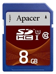 Apacer SDHC Class 10 UHS-I U1 8GB