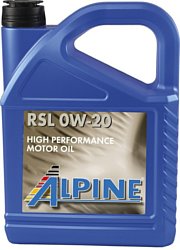 Alpine RSL 0W-20 5л
