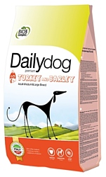 Dailydog (12 кг) Adult Medium and Large Breed turkey and barly