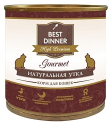 Best Dinner Gourmet для кошек Натуральная Утка (0.24 кг) 1 шт.