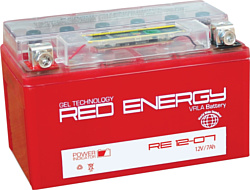 Red Energy 1207 (YTX7A-BS) (7Ah)