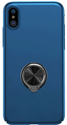 Baseus с кольцом для iPhone X/Xs (синий)