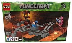 JLB Minecraft 3D33 Подземная железная дорога