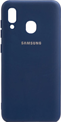 EXPERTS Magnetic для Samsung Galaxy A20/A30 (темно-синий)