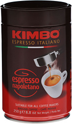 Kimbo Espresso Napoletano молотый в банке 250 г