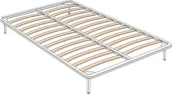 Ортопедическое основание Askona С ламелями 80x200