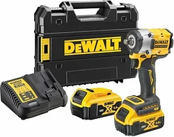 Гайковерт DeWalt DCF921P2T-QW (с 2-мя АКБ, кейс)