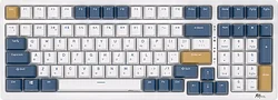 Клавиатура Royal Kludge RK98 RGB white/blue, RK Red