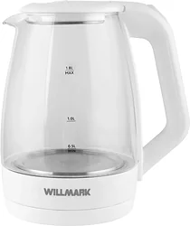 Электрочайник Willmark WEK-1823G (белый) Электрочайник Willmark WEK-1823G (белый)