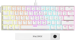 Клавиатура Ajazz NK61 white, Ajazz Red