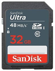 Sandisk Ultra SDHC Class 10 UHS-I 48MB/s 32GB