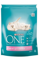 Purina ONE (0.2 кг) Для котят от 1 до 12 месяцев с Курицей