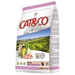 Adragna (1.5 кг) Cat&Co Wellness Kitten chicken and Rice
