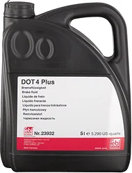 Тормозная жидкость Febi DOT 4 Plus 5л